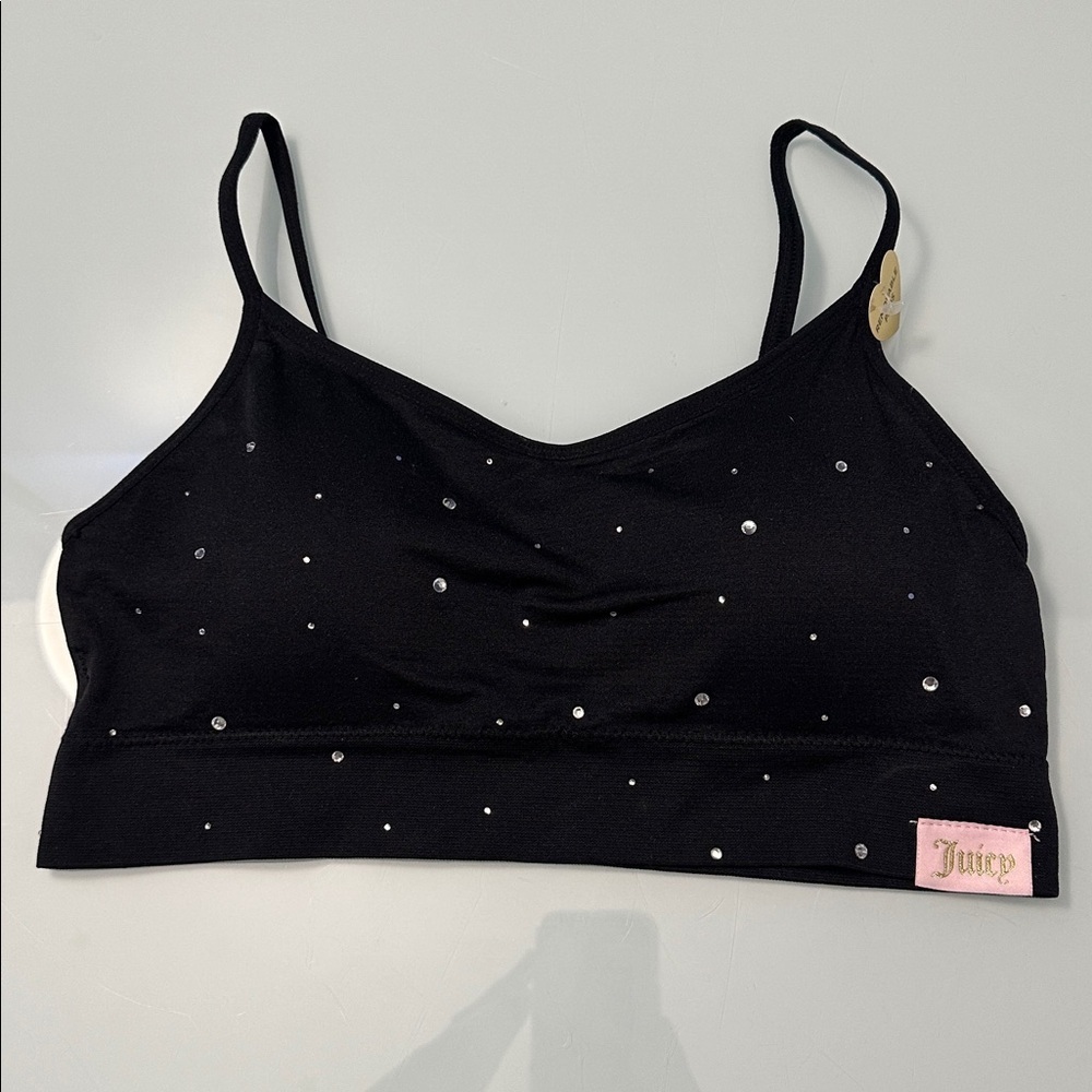 NWOT Juicy Couture Bedazzled Bralette